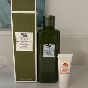 Origins Mega-Mushroom Resilience Set with Ginseng Cream